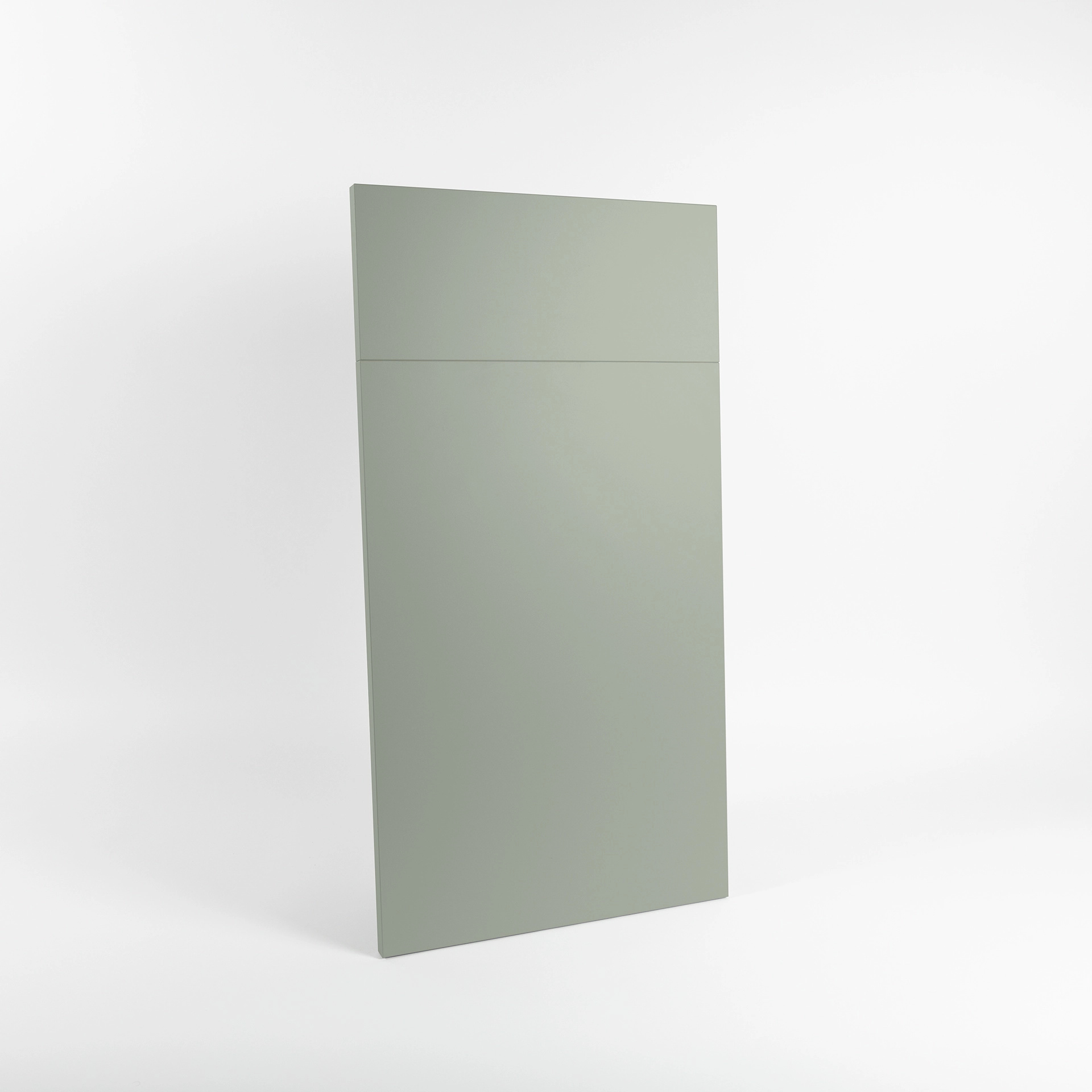 Porte De Cuisine Howden Chelford - Vert Roseau Mat - 720mm X 450mm