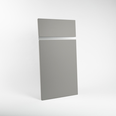 Façade de cuisine IKEA Metod lisse à poignée intégrée alu compatible pré-percée, mélaminé sur-mesure