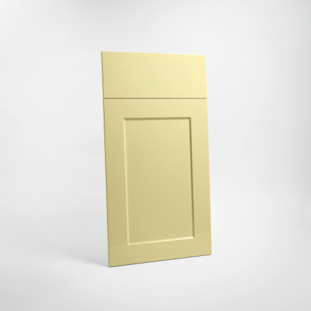 Porte cuisine Bergen laquée sur-mesure - Cadre simple avec +181 RAL