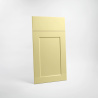 Porte cuisine Bergen laquée sur-mesure - Cadre simple avec +181 RAL