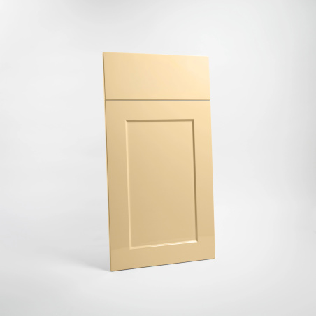 Porte cuisine Bergen laquée sur-mesure - Cadre simple avec +181 RAL