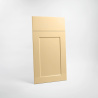 Porte cuisine Bergen laquée sur-mesure - Cadre simple avec +181 RAL