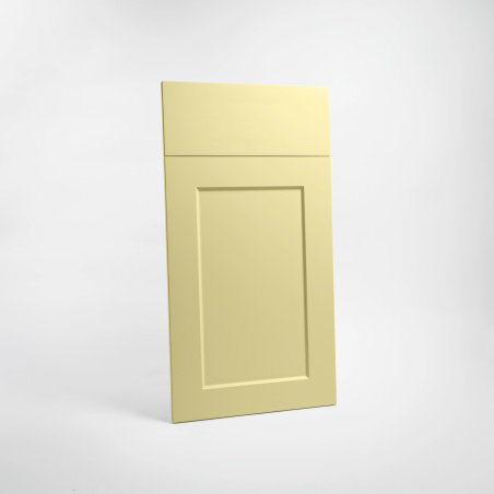 Porte cuisine Bergen laquée sur-mesure - Cadre simple avec +181 RAL