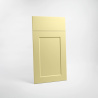 Porte cuisine Bergen laquée sur-mesure - Cadre simple avec +181 RAL